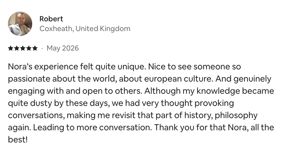 Original review from Robert